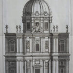 Exterior Facie Templi Sancta Martina, et S Luca Evangelista