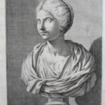 A female classical bust, D