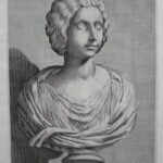 A female classical bust, E