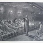 Scripture Reader in a Night Refuge
