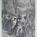 Zoological Gardens, Regents Park. The Parrot Walk