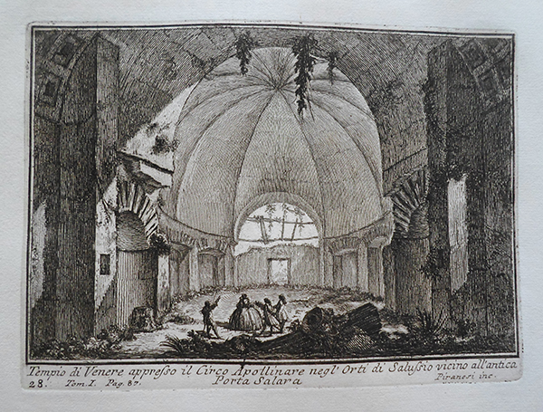 Tempio di Venere appresso il Circo Apollinare - Giovanni Battista Piranesi Prints