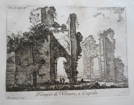 Tempio di Venere, e Cupido - Giovanni Battista Piranesi Prints