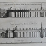 Facies Exterior Porticum in area Vaticana. Facie Interior Porticum in area Vaticana.