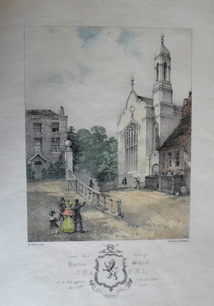 South West View of Harrow School Chapel