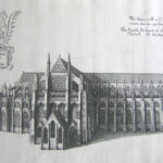 The North Prospect of the Conuentuall Church of Westminster