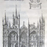The West Prospect of the Cathedral Church of Peterborough