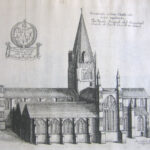 The North Prospect of ye Conuentuall Church of Christ Church in Oxford