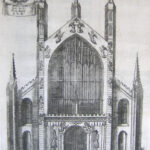 The West Prospect of the Cathedrall Church of Bath