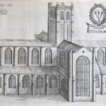 The South Prospect of the Cathedrall Church of Bath