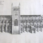 The South Prospect of the Cathedrall Church of Exeter