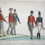 Officiers des L’Armee Anglaise