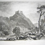 Oakhampton Castle on the River Okement