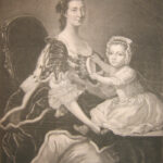 The Rt. Honble. Catharine Compton, Countess of Egmont, Daughter of Charles Compton Esqr. and Sister to Spencer Compton now Earl of Southampton, with Master Charles Perceval Her Eldest Son.