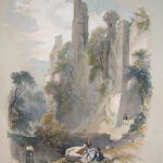 The Roslin Castle, From Scotland Delineated