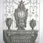 Giovanni Battista Piranesi Prints - Plate 55 Diverse Maniere d’adornare I cammini ed ogni altra parte degli edifizi desunte dall’architettura Egizzia, Etrusca,