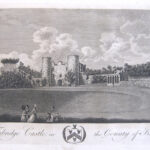 John Harris The History of Kent. Tunbridge Castle in the County of Kent
