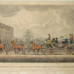 A Correct Representation of Her Majesty Queen Caroline Returning from the House of Lords, 1820.