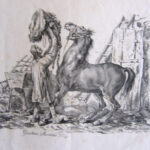 (A Horse being Tacked Up)