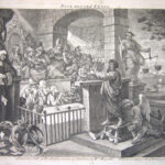 Paul Before Felix Burlesqued. Design’d & Etch’d in the ridículos manner of Rembrandt