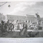 Rassemblement sur le Pont-Neuf. Le 16 Septembre 1788..