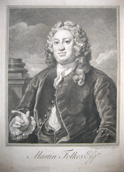 William Hogarth - Martin Folkes Esqr.