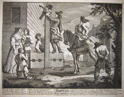 William Hogarth - Hudibras Triumphant.