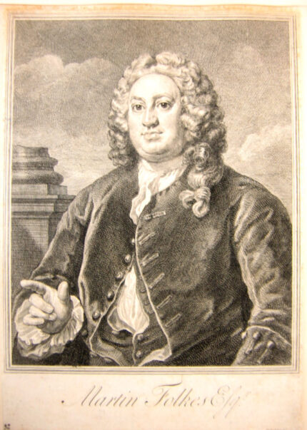 William Hogarth - Martin Folkes Esqr.