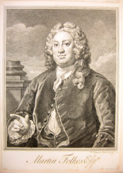 William Hogarth - Martin Folkes Esqr.