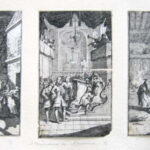 William Hogarth - Seven Illustrations for Gildon's New Metamorphosis.