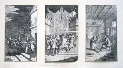 William Hogarth - Seven Illustrations for Gildon's New Metamorphosis.
