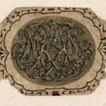Anon after William Hogarth - Part of a design for a Coat of Arms