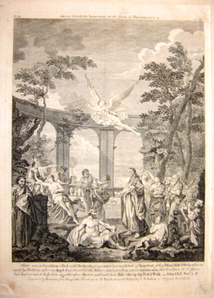 Jesus Cureth the Lame-man at the Pool of Bethesda