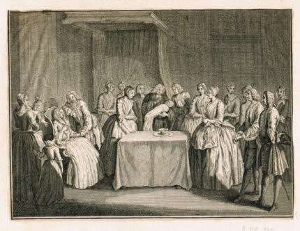 Orator Henley Christening a Child