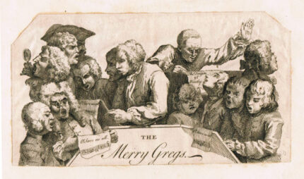 William Hogarth - The Merry Gregs