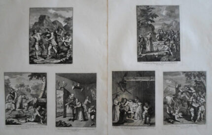 Six Illustrations for Don Quixote