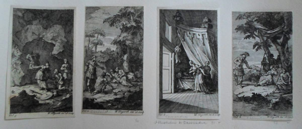 Five Illustrations for La Calprenede's Cassandra.