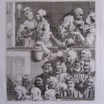 William Hogarth Prints - The Laughing Audience.