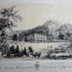 South West front of the mansion in Ammerdown Park, Somersetshire