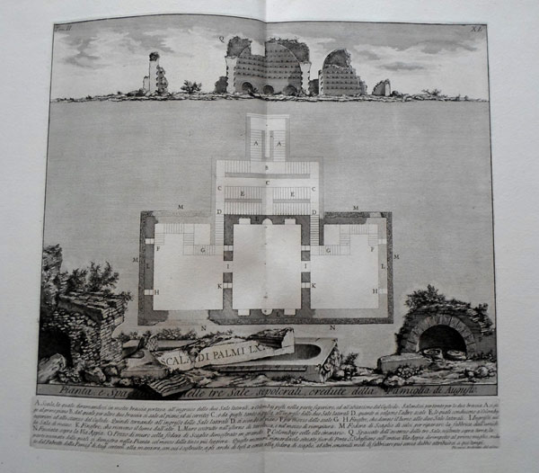 Antichita Romana Tom II P XL - Giovanni Battista Piranesi Prints