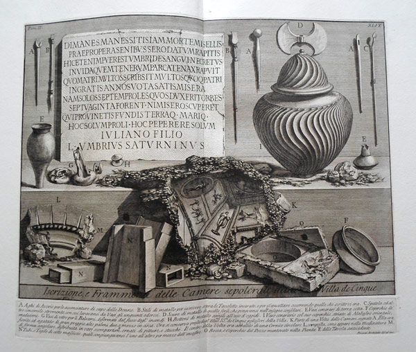 Antichita Romana Tom II P XLIX - Giovanni Battista Piranesi Prints