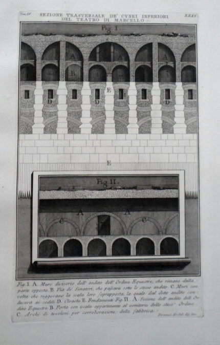 Antichita Romana Vol IV P XXXI - Giovanni Battista Piranesi Prints