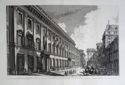Veduta del Palazzo Odescalchi - Giovanni Battista Piranesi Prints