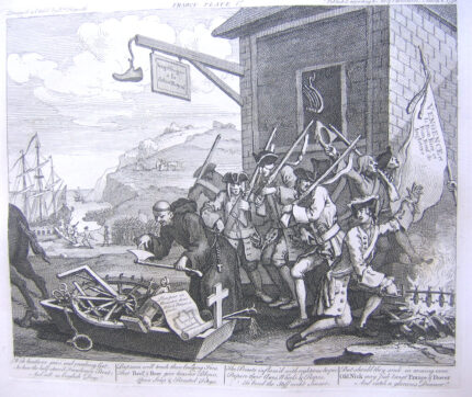 William Hogarth - The Invasion