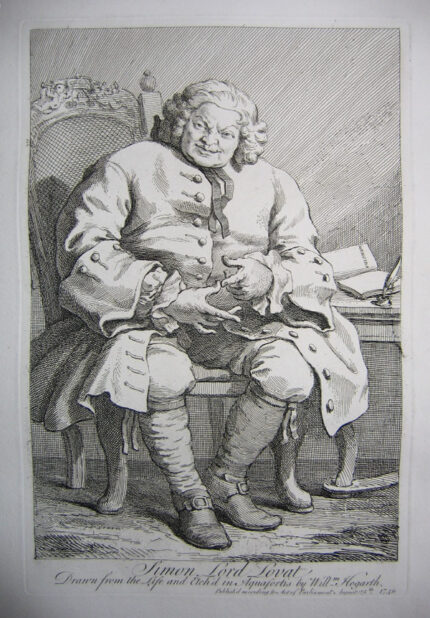 William Hogarth - Simon Lord Lovat