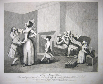 Jos. Haynes after William Hogarth - The Stay - Maker