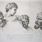 Four Heads from the Raphael Cartoons
