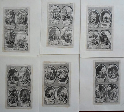 Six Illustrations for King's Pantheon