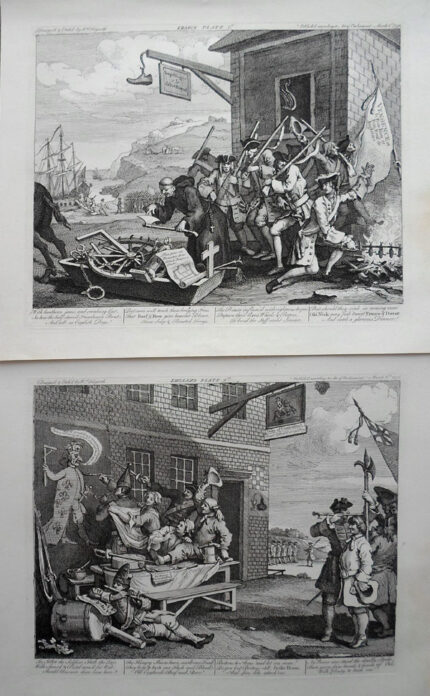 William Hogarth - The Invasion