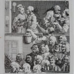 William Hogarth Prints - The Laughing Audience.